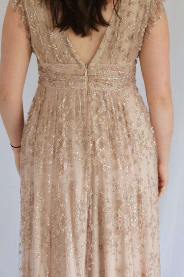 The Champagne Starlight Gown — Soieblu