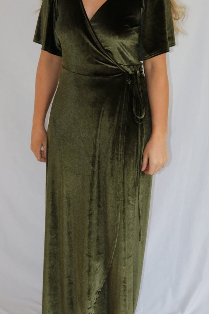 The Evergreen Velvet Dress— Baltic Born