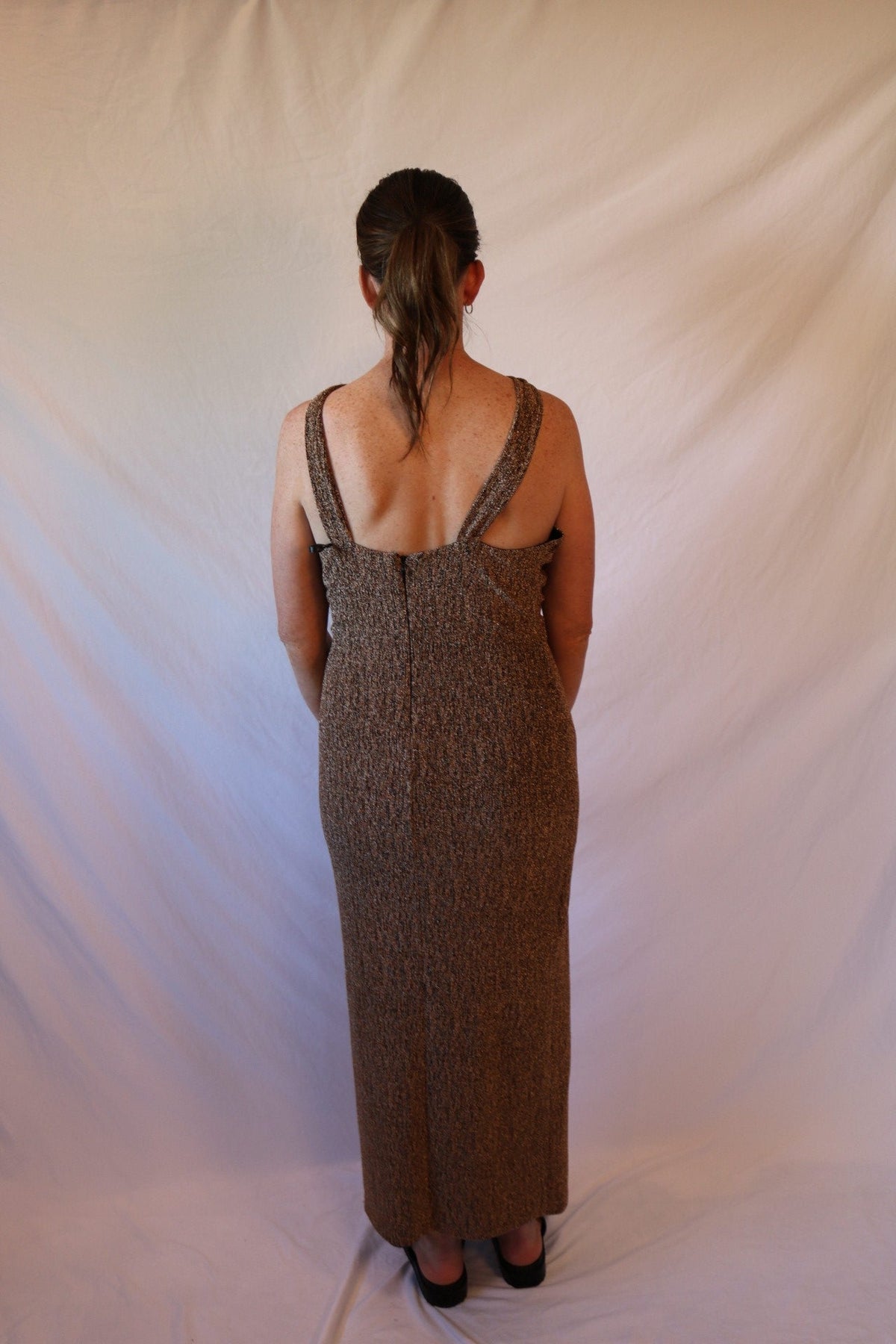 The Bronze Muse Dress- Evernew
