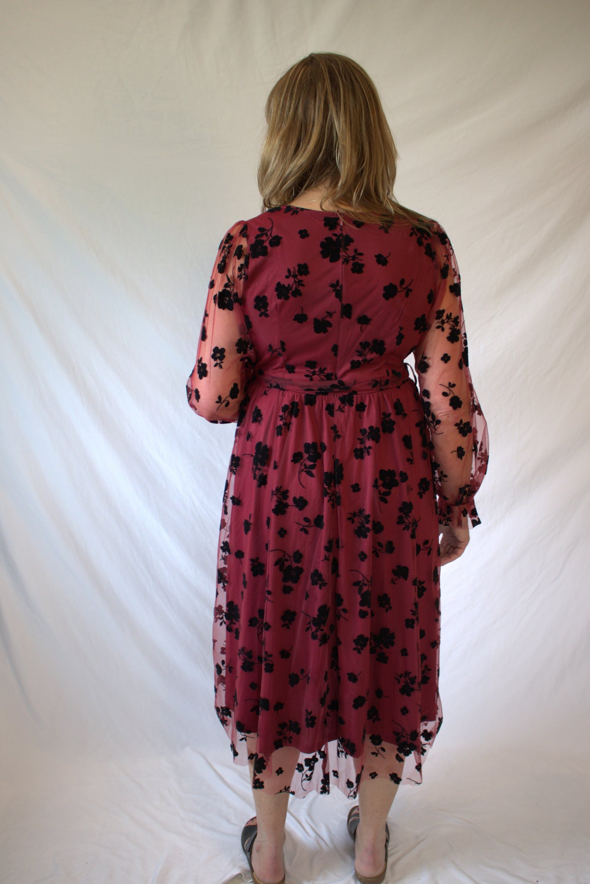 The Crimson Garden Dress- JJ House