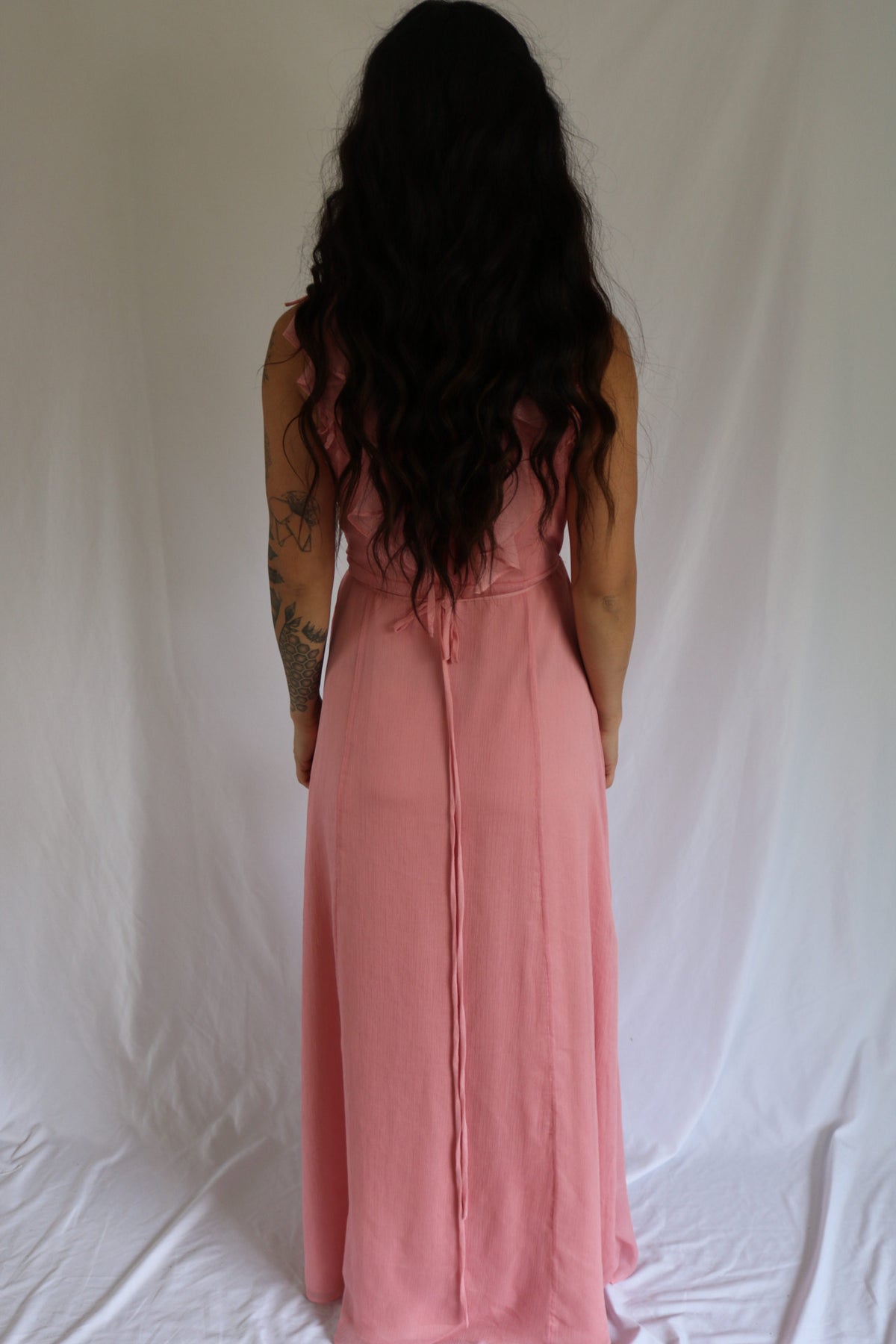 The Rosé Reverie Dress- Lulus