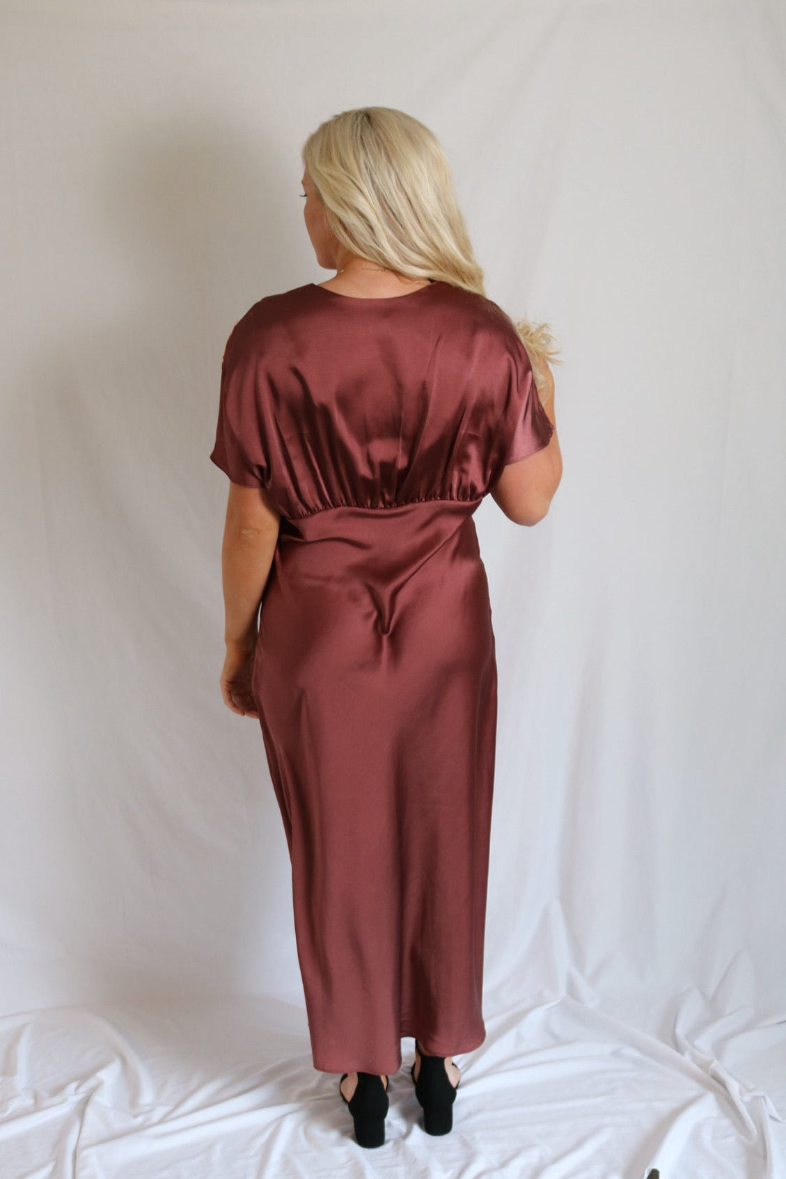 The Bordeaux Bloom Dress — Joie