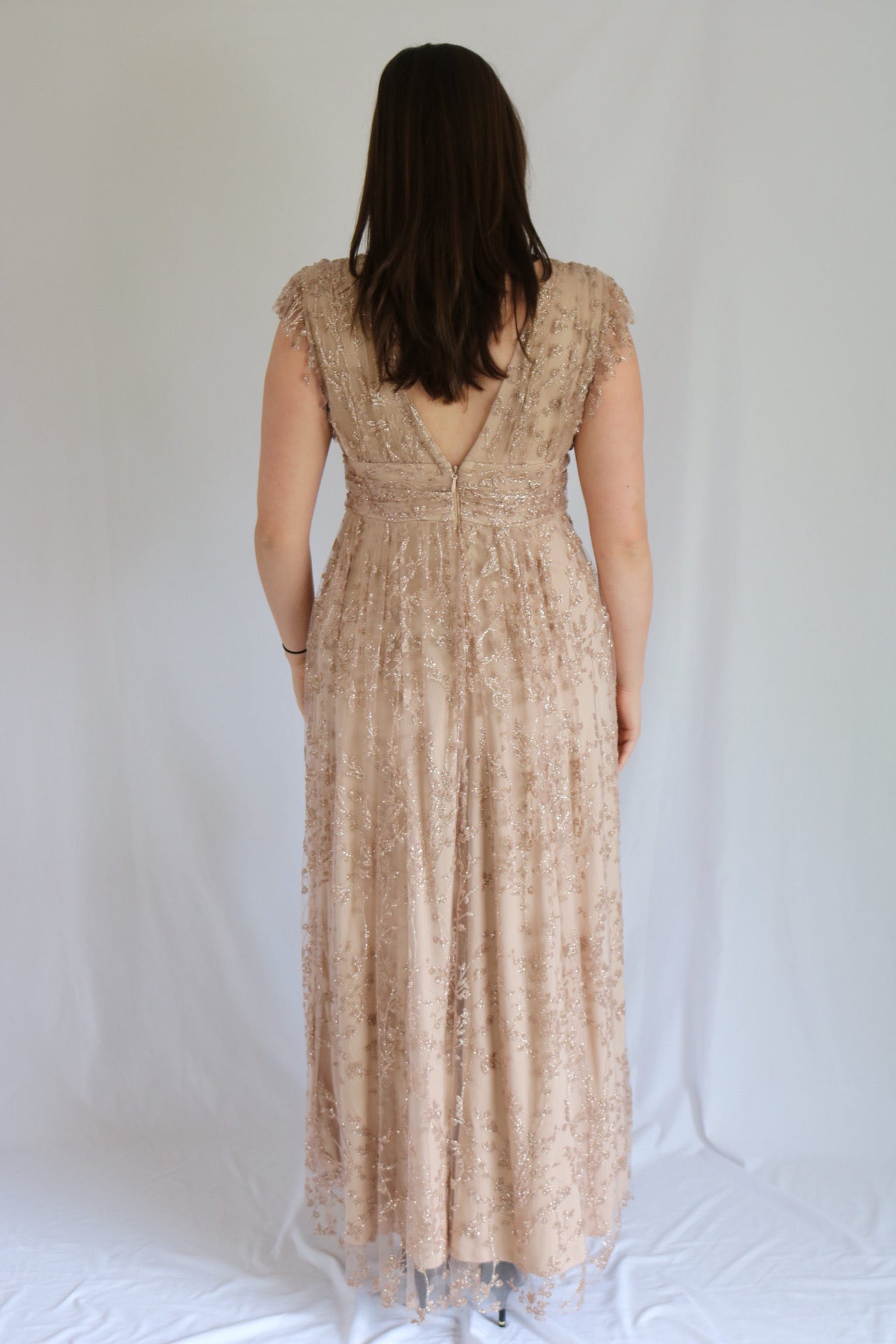 The Champagne Starlight Gown — Soieblu