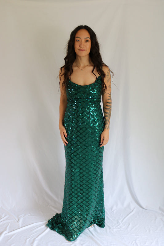 The Emerald Hour Gown — Lulus