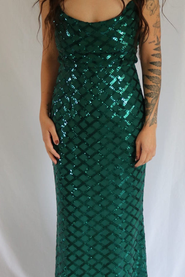 The Emerald Hour Gown — Lulus