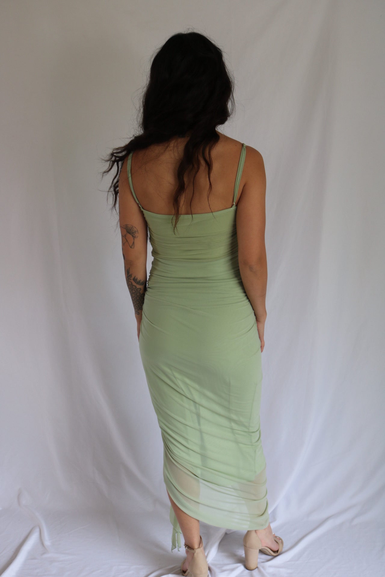 The Sage Ruffle Dress