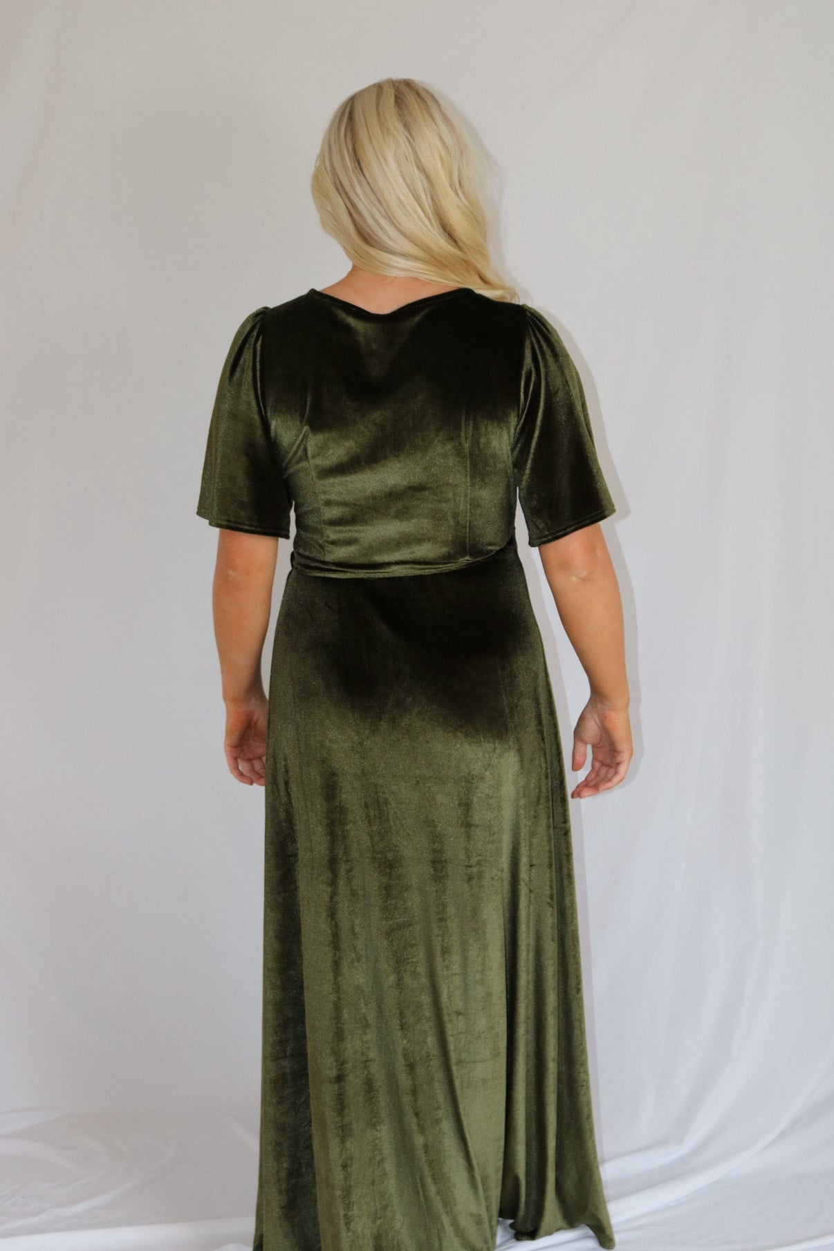 The Evergreen Velvet Dress— Baltic Born