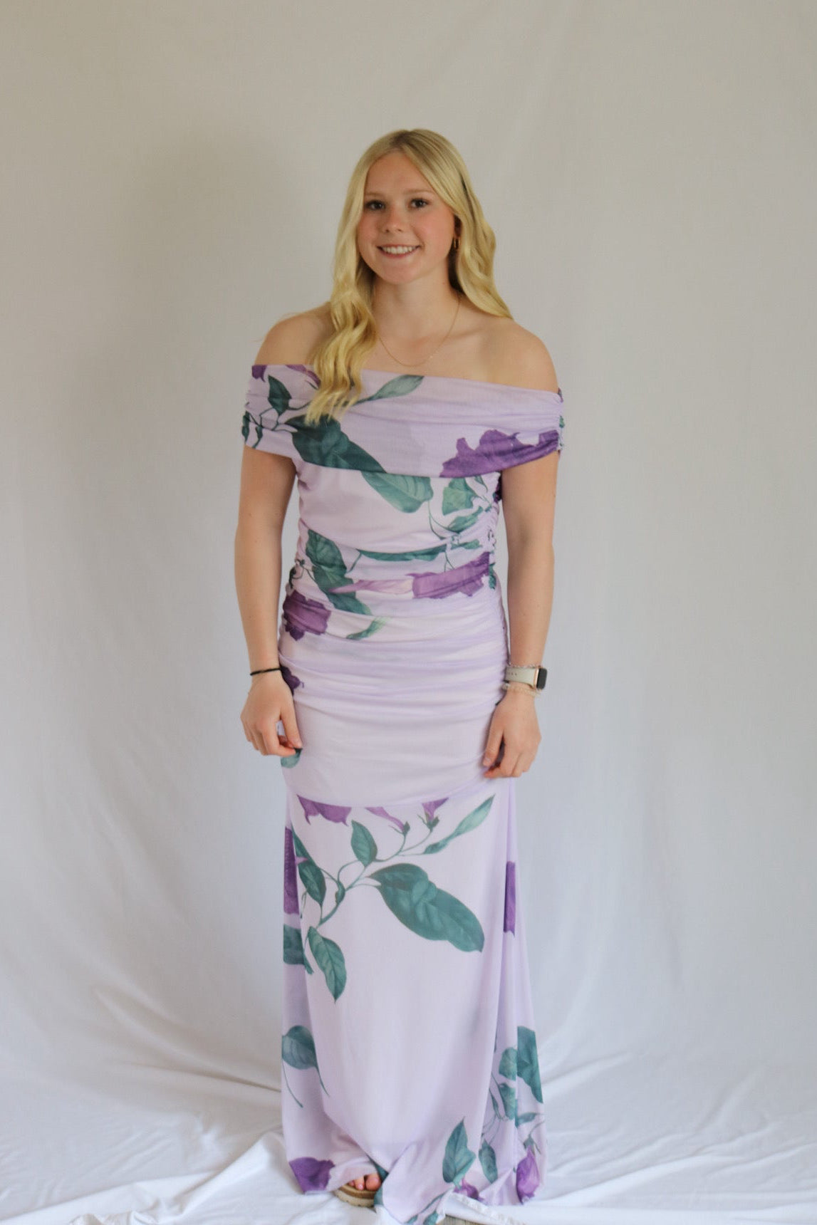 The Lavender Bloom Dress