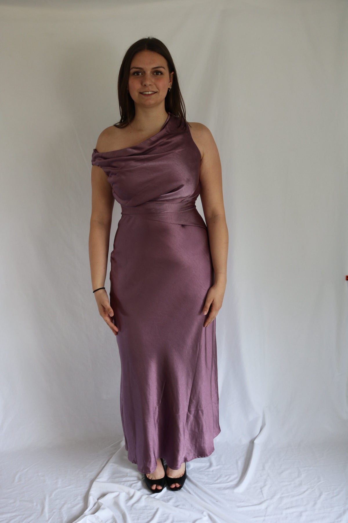 The Plum Poise Dress- Billy J