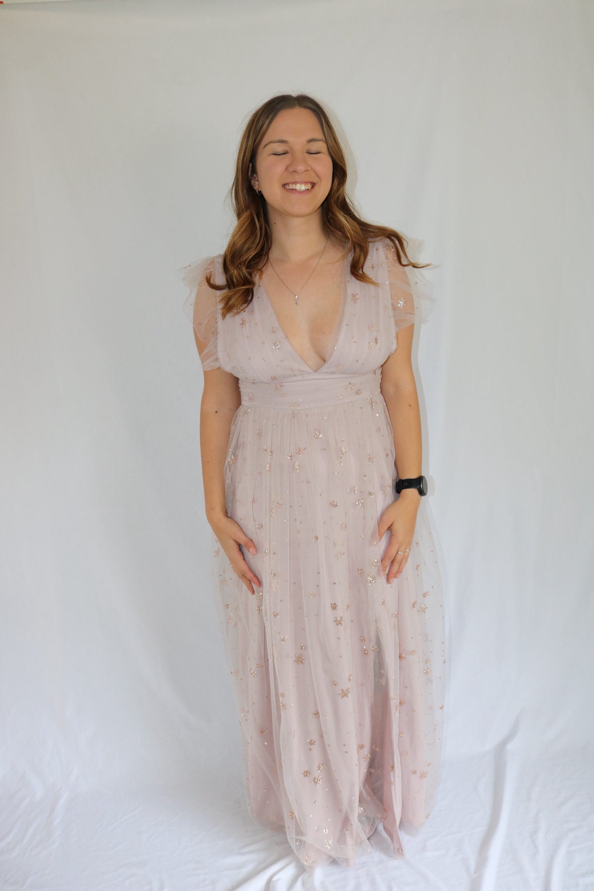 The Starlit Blossom Dress- Amelia Couture