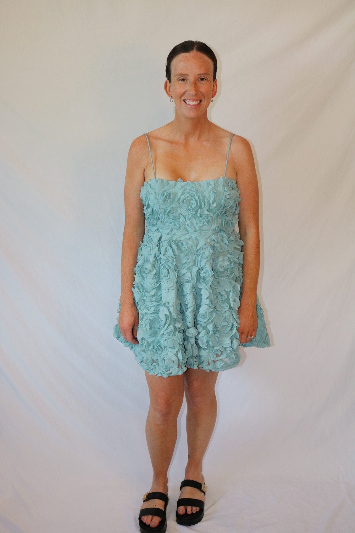 The Azure Petals Dress- Billy J