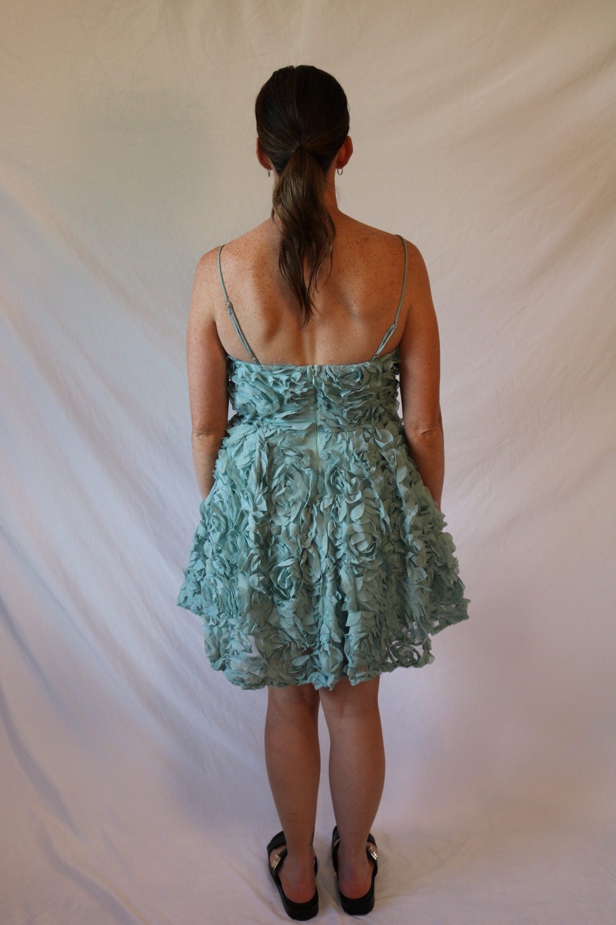 The Azure Petals Dress- Billy J