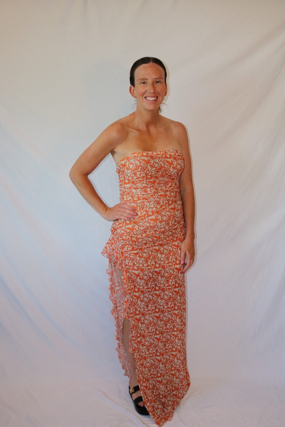The Terracotta Bloom Dress- Bec + Bridge