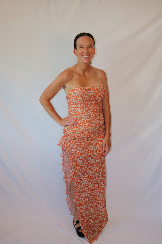 The Terracotta Bloom Dress- Bec + Bridge