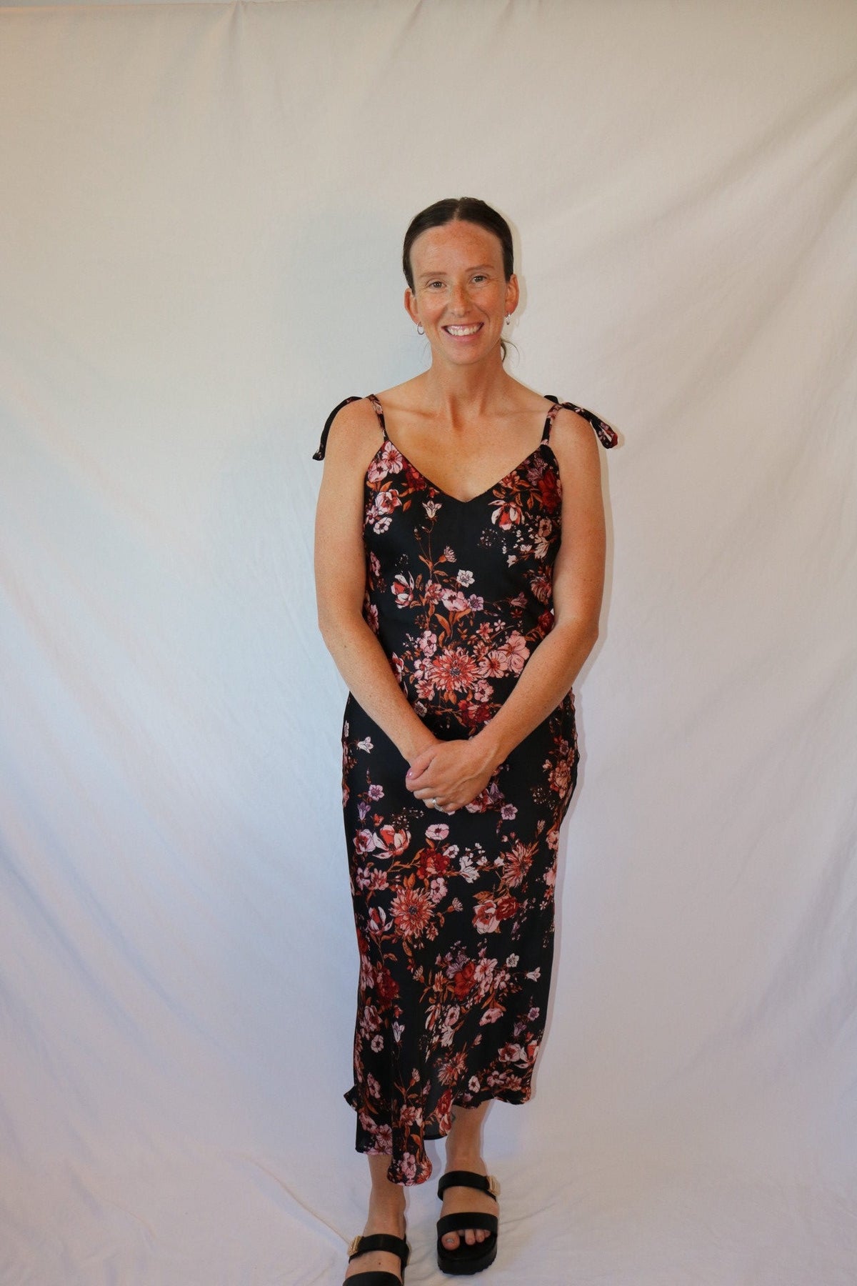 The Ember Floral Dress- Audrey