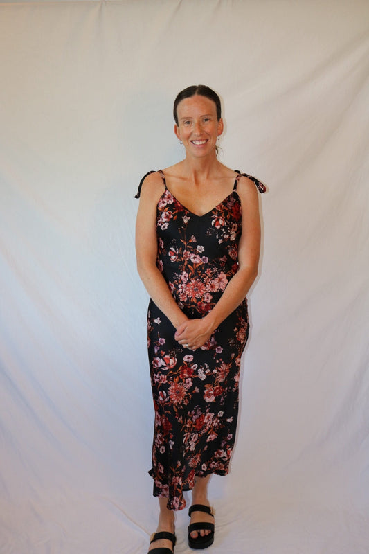 The Ember Floral Dress- Audrey