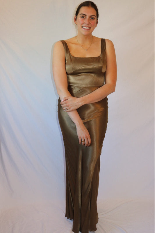 The Molten Gold Dress- Winona