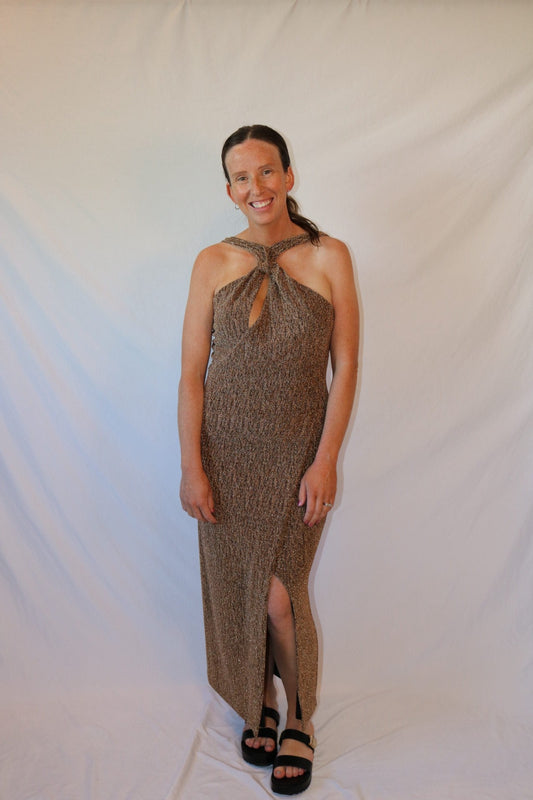 The Bronze Muse Dress- Evernew