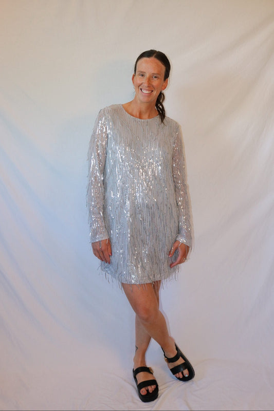 The Silver Lining Dress- ONLY