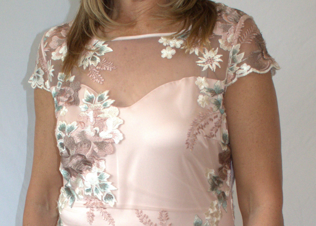 The Blush Garden Dress- Lyman
