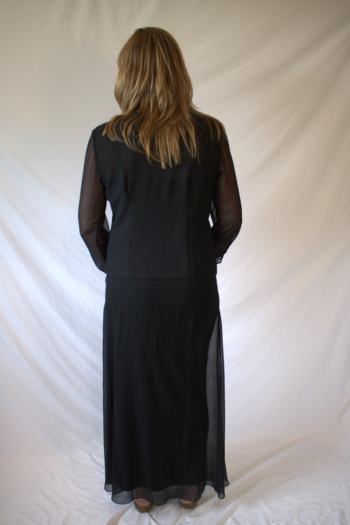 The Midnight Elegance Dress- Nikky