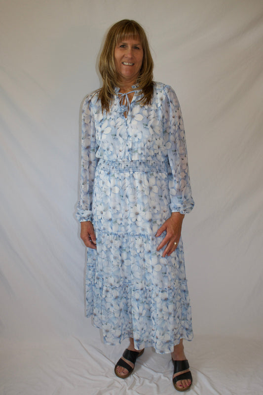 The Bluebell Breeze Dress- Haven & Blair