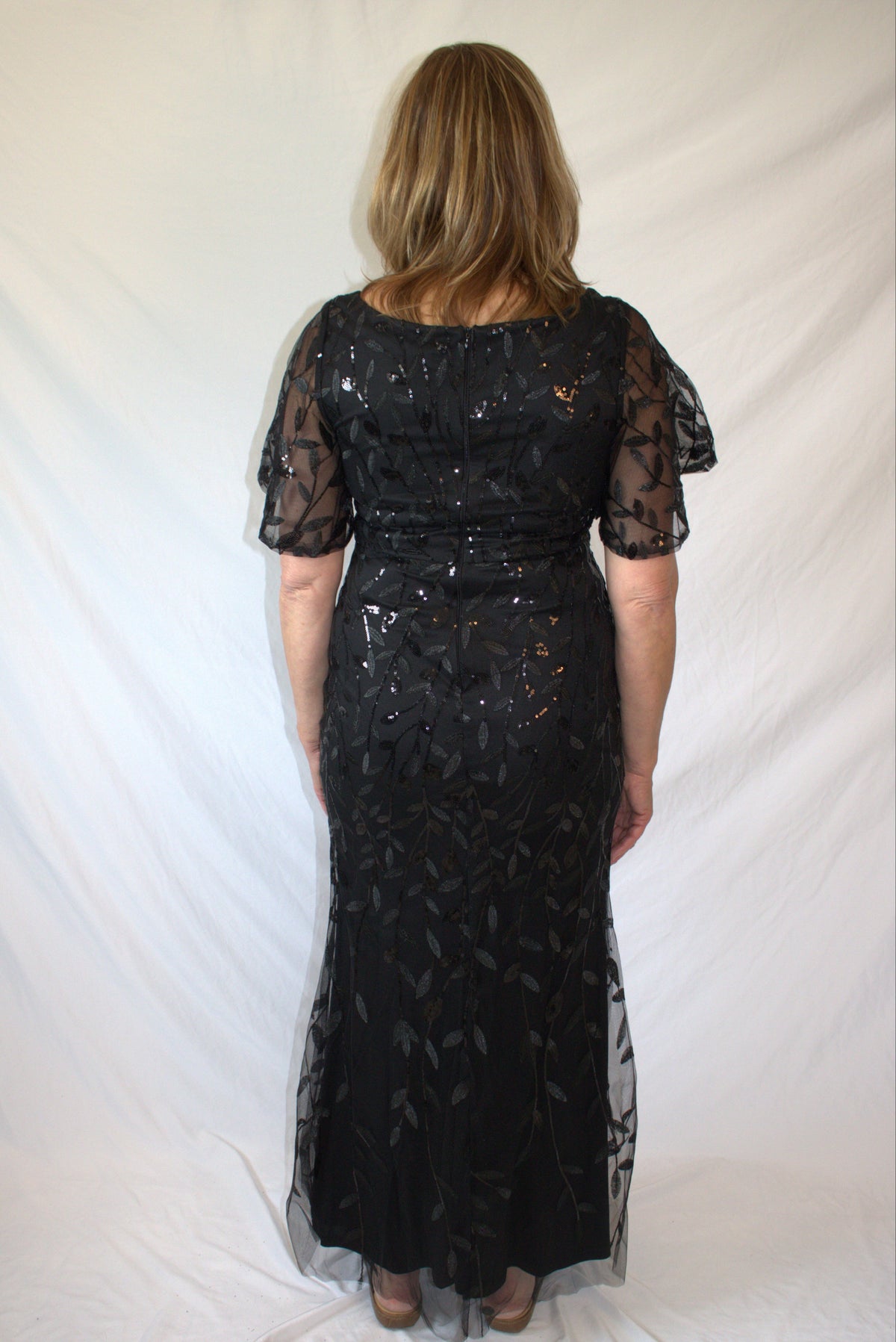 The Noir Bloom Dress- Ever Pretty