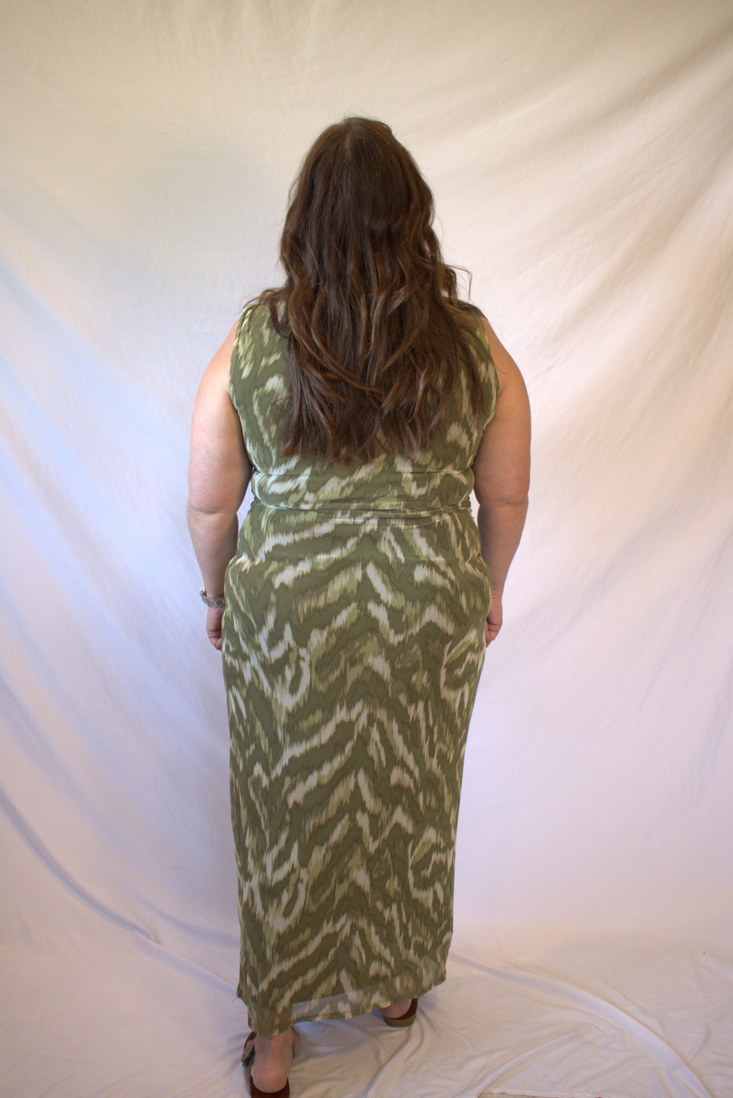 The Olive Ivory Dress-Nicole Miller