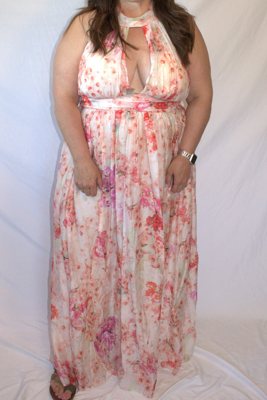 The Painted Petals Dress- H&M
