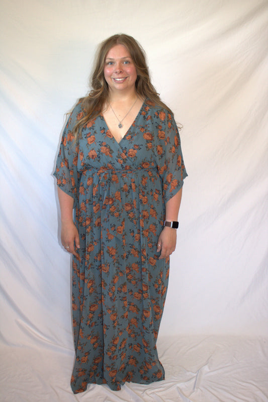 The Autumn Skies Dress- Baltic Born