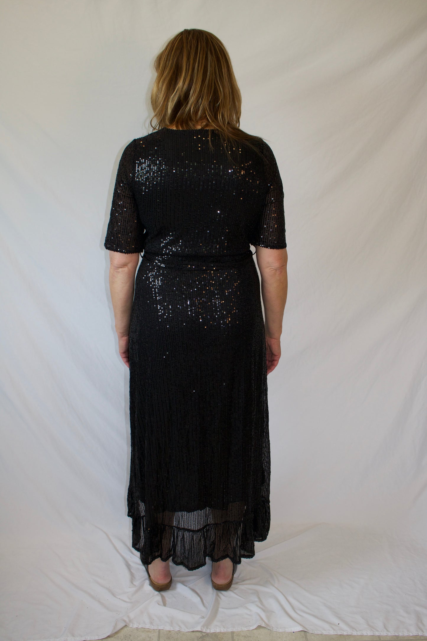 The Midnight Shimmer Dress